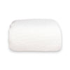 White Earthy Cobblestone Blanket folded